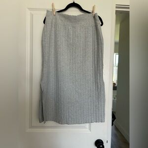 Offline by Aerie Gray midi skirt